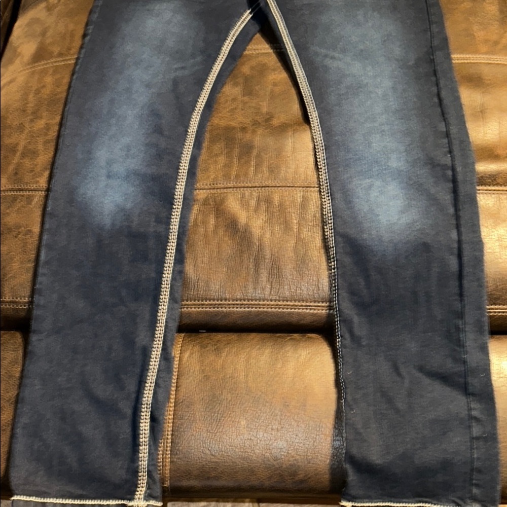 NEW Cultura Superior Denim Goods NYC Women's Straight Fit Jeans - Dark Blue - Picture 8 of 11